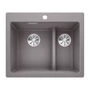 Imagine 1/5 - Blanco Pleon 6 Split Alumetál 615x510mm silg.mosogató exct.nélk. 521691