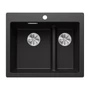 Imagine 1/5 - Blanco Pleon 6 Split Antracit 615x510mm silg.mosogató exct.nélk. 521689