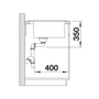 Imagine 5/5 - Blanco Pleon 8 PD Alumetál 1med. 700x510mm silg.mosogató exct.nélk. 523045-05