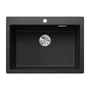 Imagine 1/5 - Blanco Pleon 8 PD Antracit 1med. 700x510mm silg.mosogató exct.nélk. 523043