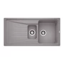 Kép 1/5 - BlancoSona 6S Alumetal 1m+gyüm.+cs. silgránit 1000x500mm PD ext.nélkül