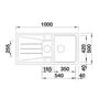 Imagine 2/5 - Blanco Sona 6S Antracit silgránit PD excenter nelkul-02