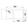 Imagine 3/5 - Blanco Sona 6S Antracit silgránit PD excenter nelkul-03