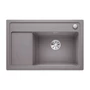 Kép 1/6 - Blanco Zenar XL 6S Compact Alumetál 780x510/190mm 3 1/2 silg.exc.jobbos fa tartozékkal