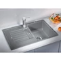 Imagine 2/7 - Blanco Zia 45S Alumetál 1m+cs. Silgránit mosogató 780x500mm ext.nélk. 514725-02