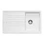 Imagine 1/5 - Blanco Zia 45SL Fehér 1m+cs. Silgránit mosogató 860x500mm ext.nélk. 516740