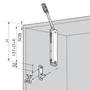 Imagine 2/4 - Blum 20K1501 Szimmetrikus erőhordozó HK-XS -1