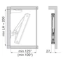 Imagine 3/4 - Blum 20K1501 Szimmetrikus erőhordozó HK-XS -2
