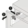 Kép 3/3 - Blum metabox fiók 295.5500 Gyerekzár KI-SICH-03