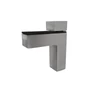 Imagine 1/2 - Fali polctartó T 73x67x26mm Inox Befogó méret 4-45mm-01