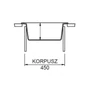 Kép 3/3 - GRAWA PT2-5110A BEIGE gránit mosogató-03