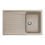 Kép 1/3 - GRAWA PT3-7910A BEIGE gránit mosogató 790x500mm-01