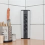 Imagine 4/4 - Konnektor elosztó sarokba rögzíthető 4x250V-16A-2xUSB töltő Alumínium-Fekete-3