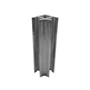 Imagine 3/4 - Lábazatsarok 90 fokos 100mm Inox 683L 360L-03