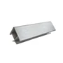 Imagine 1/3 - Lábazatsarok 90 fokos 100mm Szálcsiszolt aluminium 352L-01