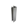 Imagine 3/3 - Lábazatsarok 90 fokos 100mm Szálcsiszolt aluminium 352L-03