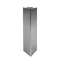 Kép 2/2 - Lábazatsarok 90 fokos 150mm Szálcsiszolt aluminium 352L-02