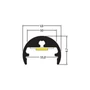 Imagine 3/4 - Led profil PEN Alumínium 2m-03