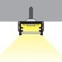 Imagine 4/4 - Led profil SLIM 12x7mm Alumínium 2m-04