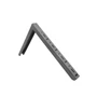 Imagine 1/5 - Metall fali konzol Nehéz konzol 26cm Ezüst -01