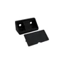 Imagine 1/3 - Polcrögzítő műangyag 19x19x42mm Fekete-01