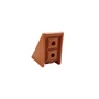 Kép 3/3 - Polcrögzítő műangyag 30x30mm Cseresznye-03