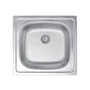 Imagine 1/2 - Quadro 60 Inox mosogató 465x435/155mm Matt 049937 munkalapba építhető