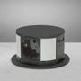 Imagine 1/4 - Konnektor Munkalapba Lift 3-as + 2xUSB Matt Fekete