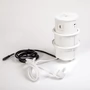 Imagine 1/3 - Rejtett elosztó konnektor MODULBOX IVH 2x230v - 2xUSB - 1xHDMI - VN. Töltő Fehér