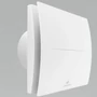 Kép 1/2 - Aerauliqa QD-90T BB ventilátor utószellőztető funkcióval, beépített pillangószeleppel