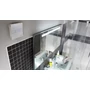Imagine 5/7 - Cata E-100GTH ventilátor üveg előlappal, utószellőztető, alapszellőztető és páraérzékelő funkcióval, fehér