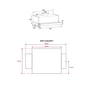 Kép 2/4 - CATA - Páraelszívó TFB-5160 WH motor nélkül + FALMEC Külső motor SEM1 T800