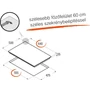 Kép 2/5 - CATA - Beépíthető gázfőzőlap LCI-6031 BK