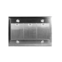 Kép 3/5 - DAVOLINE - Páraelszívó Square sziget 90 cm inox
