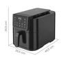 Imagine 3/7 - ARDES ARFRYA05L 8 literes Air Fryer forrólevegős sütő