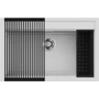 Kép 1/2 - ELLECI - Mosogatótálca Best 130 Workstation Szett G68 bianco
