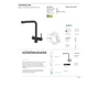 Kép 2/2 - ELLECI - Csaptelep Tourmaline G68 bianco