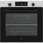 Imagine 1/6 - Kluge beépíthető multifunicós inox/fekete sütő, 78L