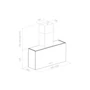 Imagine 4/4 - Pando P-746/90 IX-DEKTON LAURENT fali páraelszívó