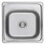 Imagine 1/4 - LAVEO STANDARD egymedencés inox mosogató szifonnal