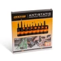 Imagine 4/4 - Precíziós csipesz szett - antisztatikus - 11 részes - matt fekete