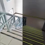 Kép 1/3 - Ragasztószalag - csúszásmentes - 5 m x 50 mm - foszforeszkáló / fekete