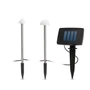 Imagine 1/3 - LED-es szolár lámpa - 12 db mini gomba - melegfehér - 28,5 cm x 4 m