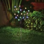 Imagine 1/3 - Leszúrható szolár virág - 20 színes LED - 65 cm
