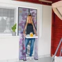 Imagine 2/4 - Szúnyogháló függöny ajtóra - mágneses - 100 x 210 cm - színes virágos