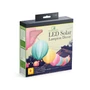 Imagine 5/5 - Szolár lampion - 3 színben - hidegfehér LED - 21 cm