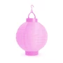 Kép 1/2 - LED-es lampion - 1 LED - rózsaszín - 2 x AAA
