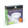 Imagine 4/4 - Szolár ereszcsatorna fény - 3 hidegfehér SMD LED - fehér - 11 x 2,6 cm