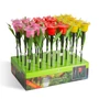 Imagine 4/4 - LED-es szolár tulipánlámpa - sárga / piros / rózsaszín - 31 cm - 24 db / kínáló