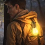 Kép 1/5 - Akasztható szolár lámpa - villanykörte alakú - USB-C - 100 lumen - 400 mAh